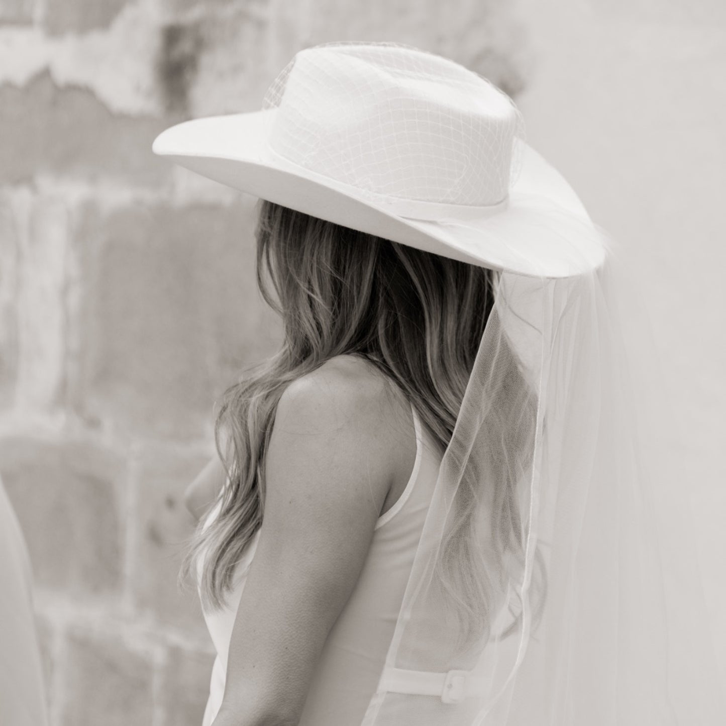 Cowgirl Bridal Hat